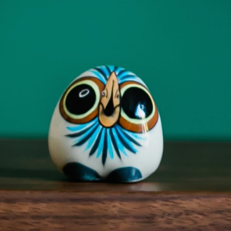 Baby Ceramic Owl