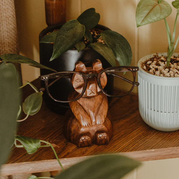 Rosewood Bear Eyewear Stand