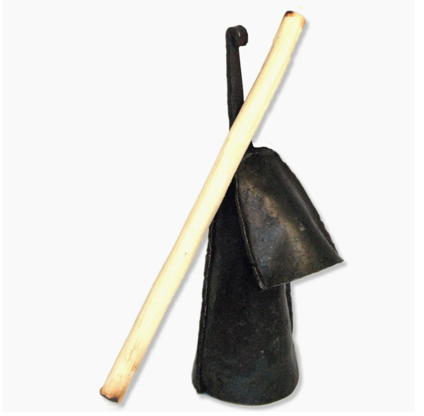 Small Gankoqui Double Bell with Striker