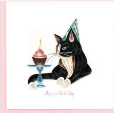 Birthday Cat Card