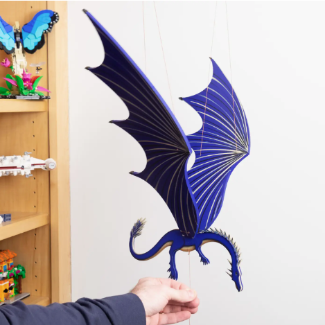 Dragon Flying Mobile - Blue