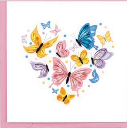 Butterfly Heart Card