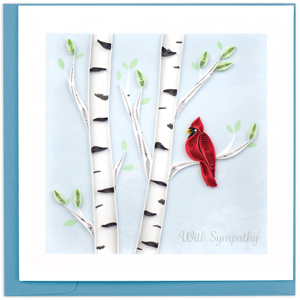 Cardinal Sympathy Card