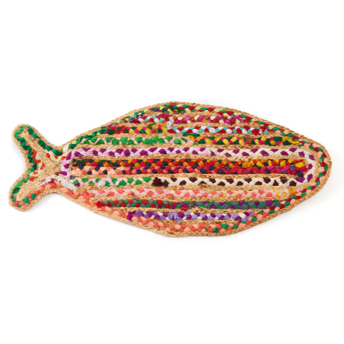 Chindi Blend Fish Rug