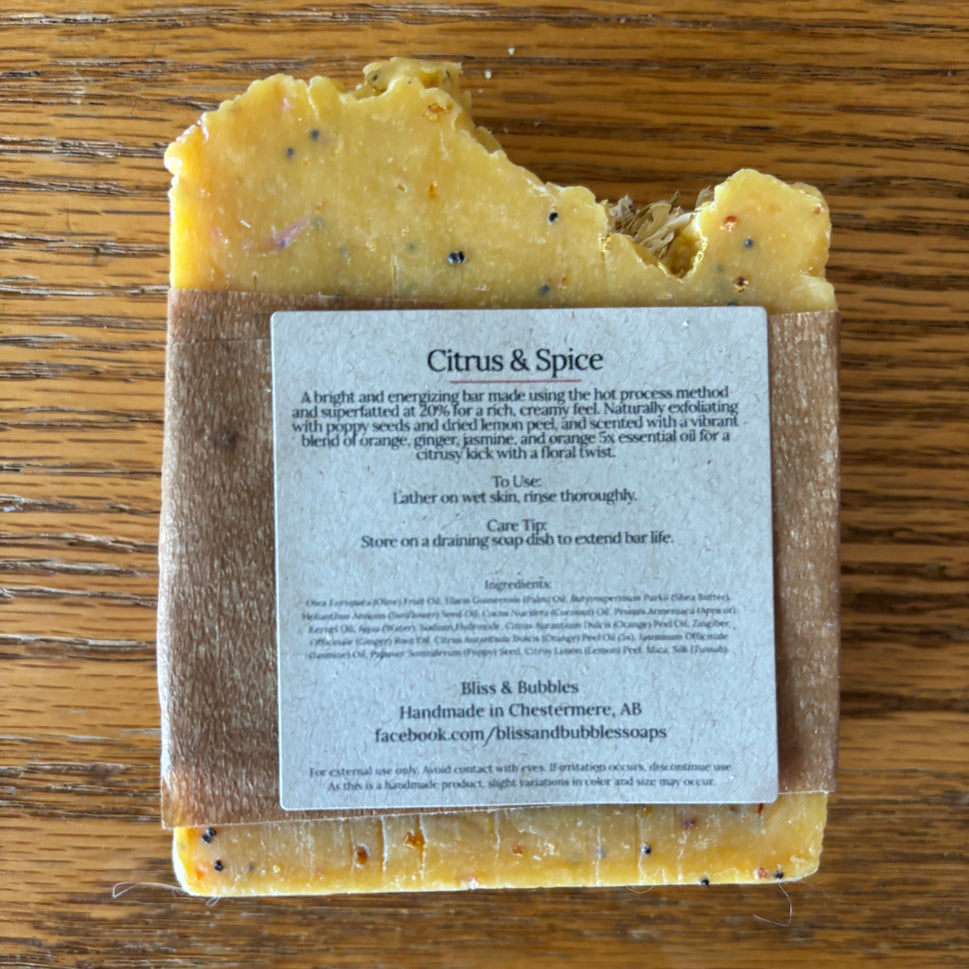 Citrus and Spice Soap
