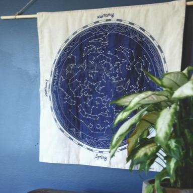 Constellation Tapestry Wall Hanging