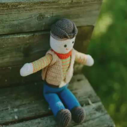 Toy Cowboy Rattle