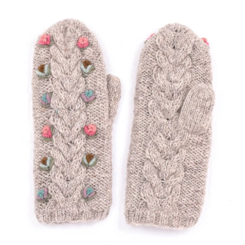 Ingrid Mittens Light Natural