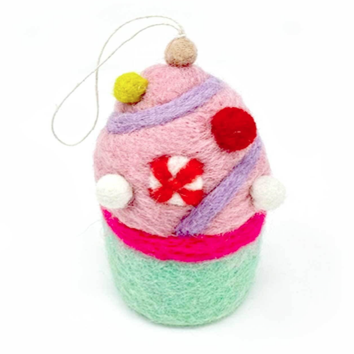 Cup Cake Ornament
