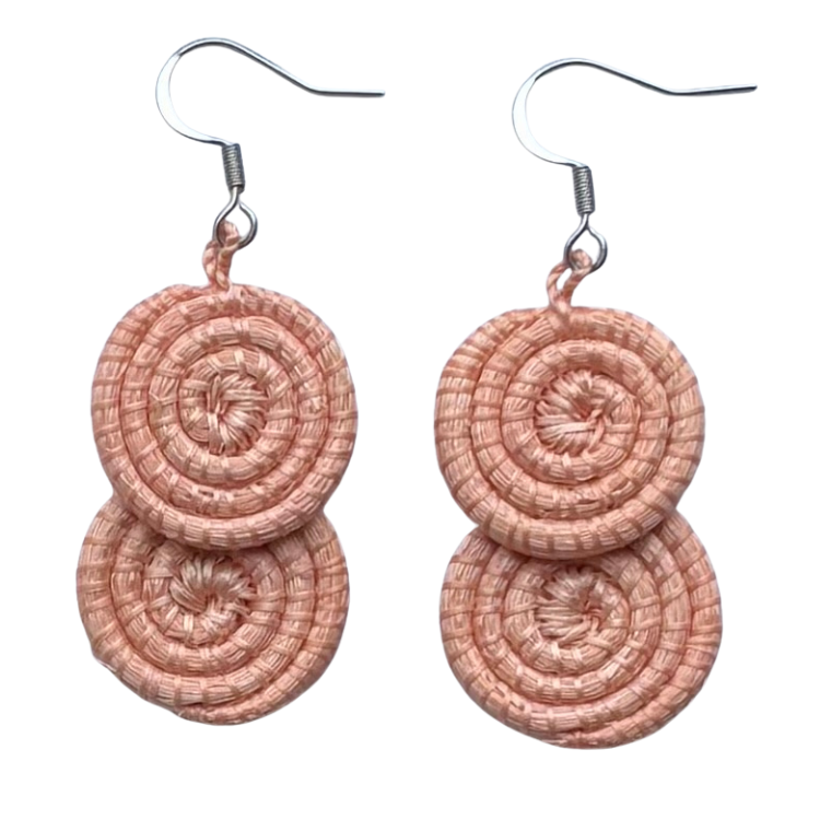 Double Disc Earrings
