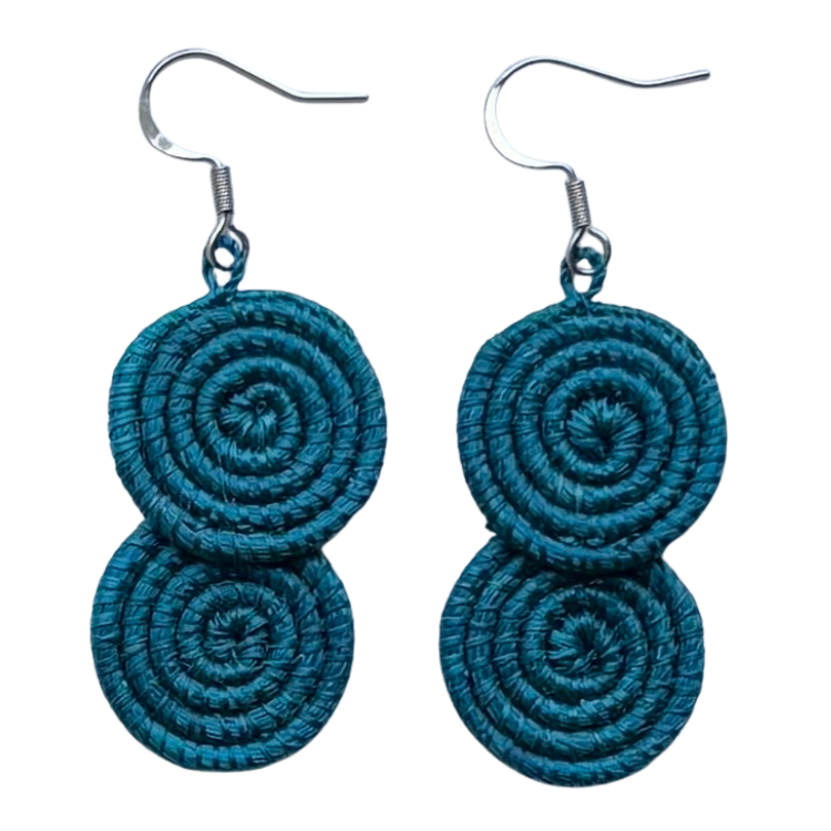Double Disc Earrings