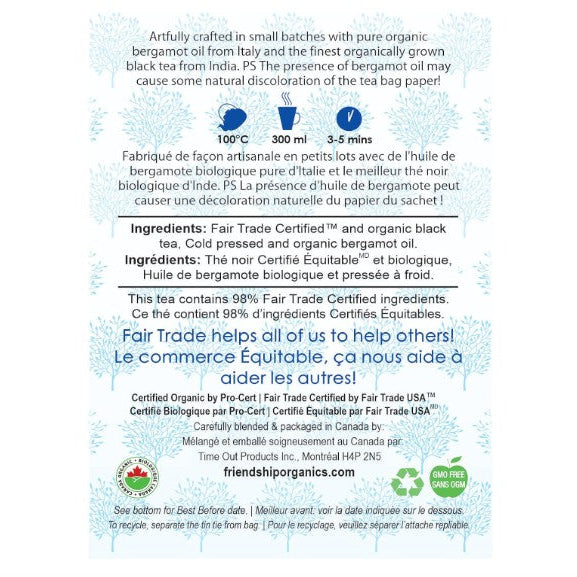 Earl Grey Friendship Tea Twinpack