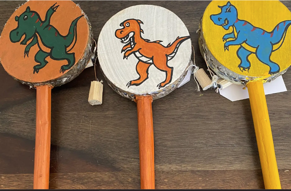 Dinosaur Tic Toc Drum