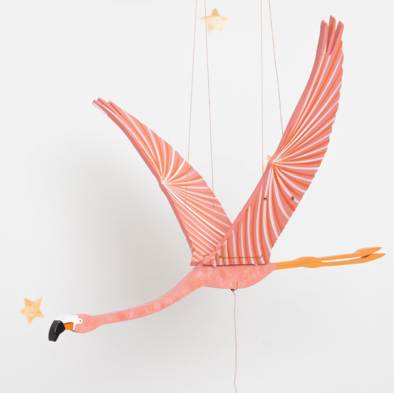 Flamingo Flying Mobile