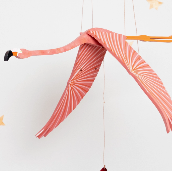 Flamingo Flying Mobile
