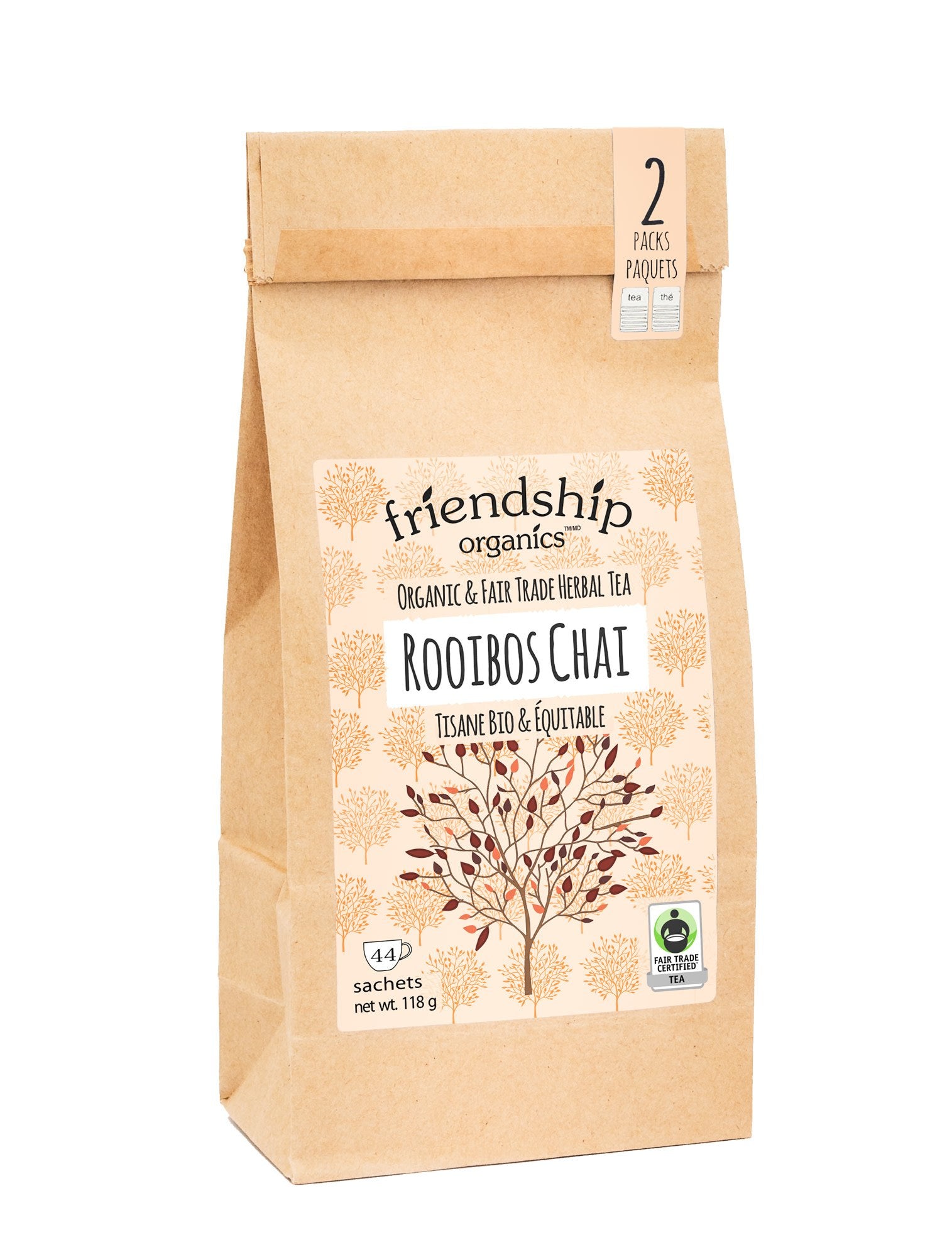 Rooibos Chai Friendship Tea Twinpack