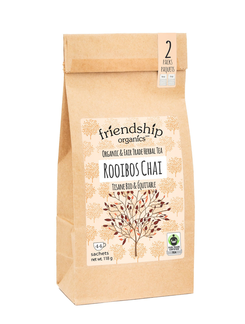 Rooibos Chai Friendship Tea Twinpack