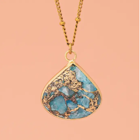 Emperor Stone Blossom Necklace