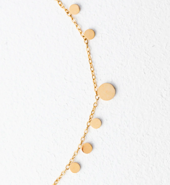 Confetti Gold Necklace