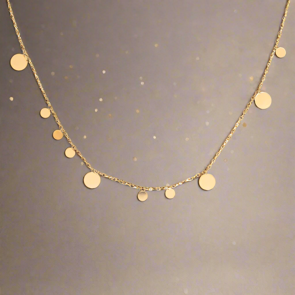 Confetti Gold Necklace
