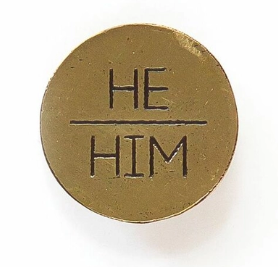 Pronoun Pin He Him