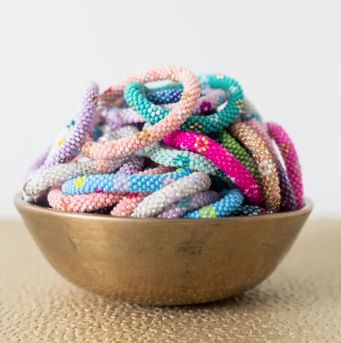 Roll-On Bracelet Flower Power for kids