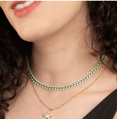 Starfish Hope Necklace in Gold