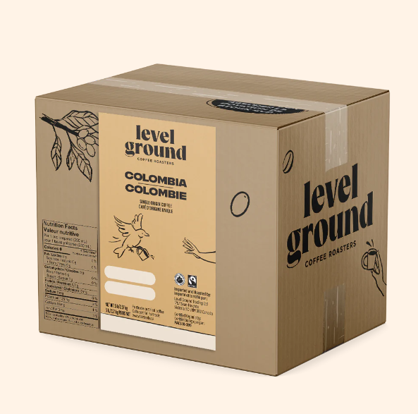 Colombia Dark Coffee Bean (5lb Box)