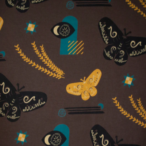 Katie Maxi Wrap Dress Autumn Quilt