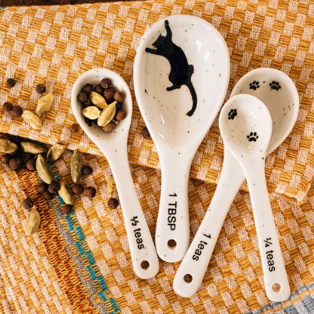Kitty Prints Measuring Spoons