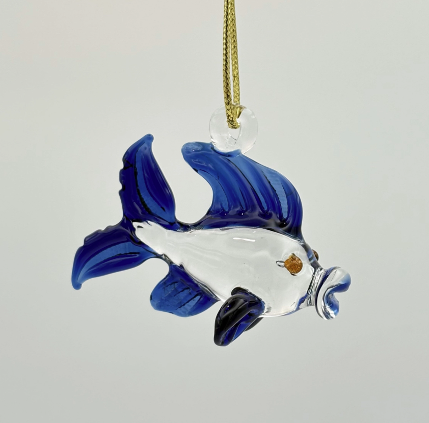 Glass Ornament - Fish