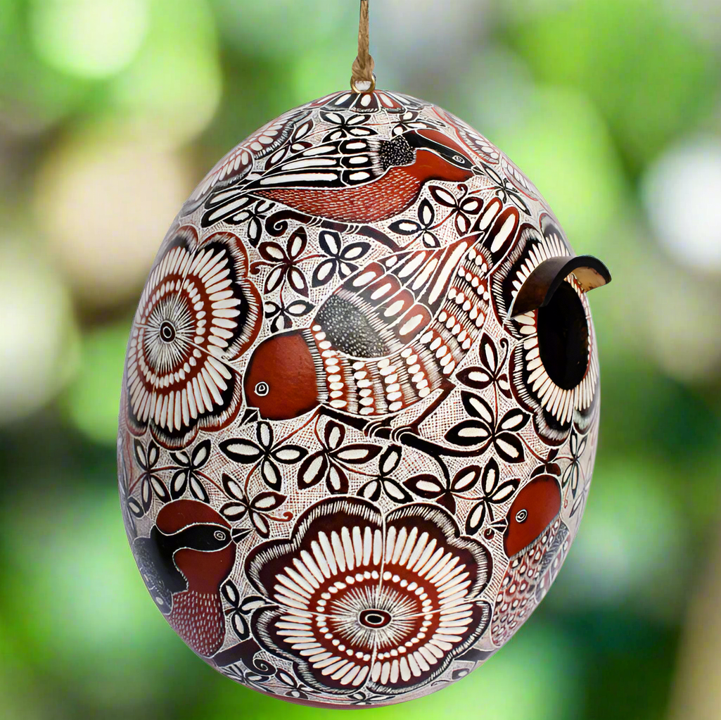 birdhouse lace design