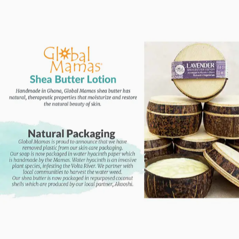 Coconut Shell Shea Butter - Lavender