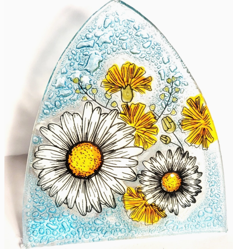 Handcrafted Recycled-Glass Night Light