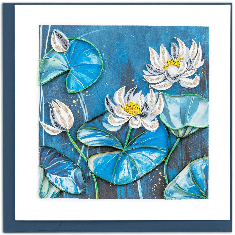 Lotus Pond Greeting Card
