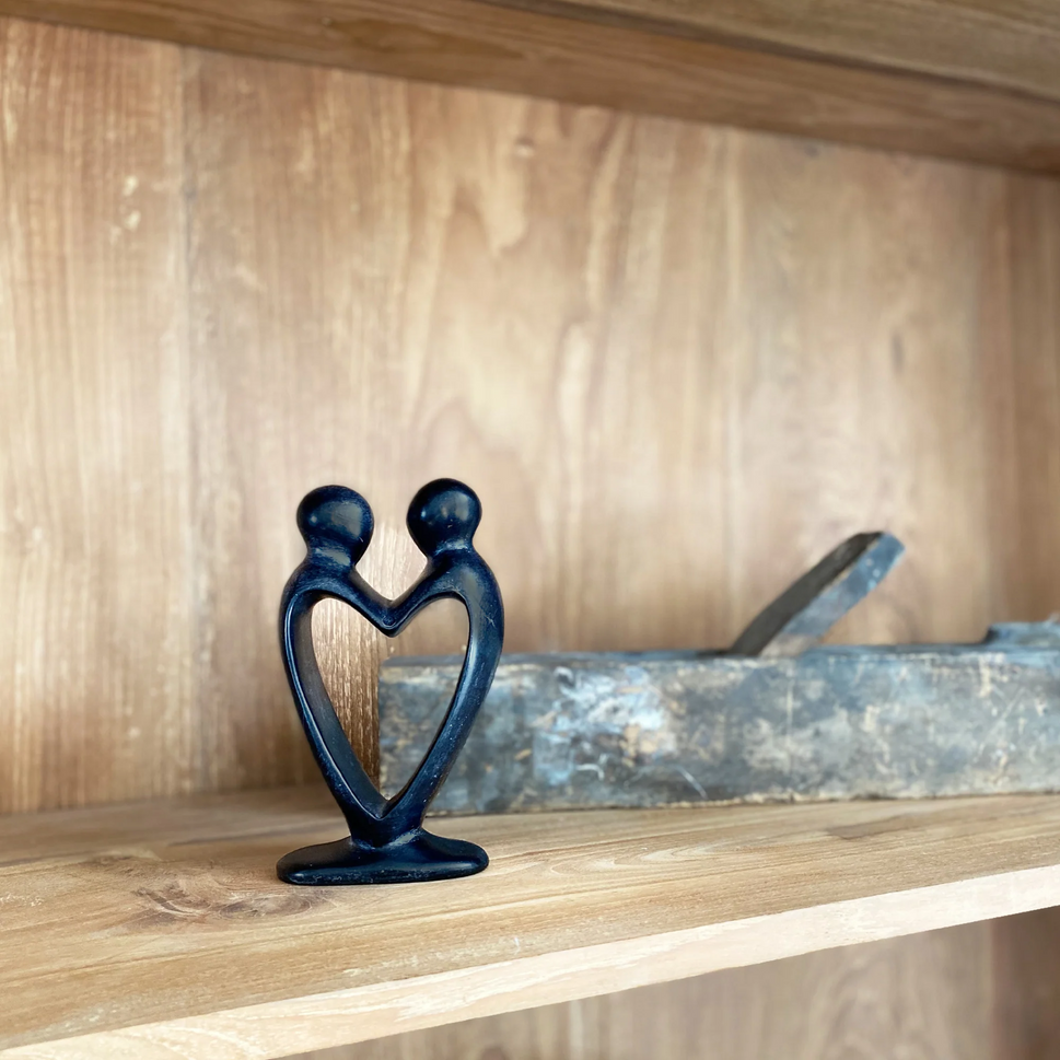 Mini Lover's Heart - Black