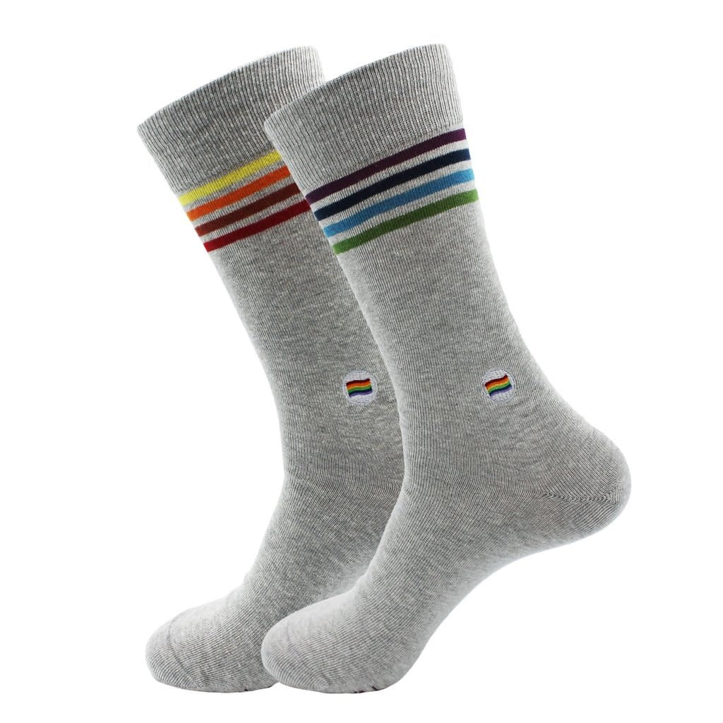 Socks that Save LGBTQ+ Lives Rainbow