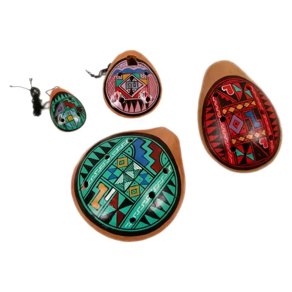 Ocarina Whistle Flute Assorted Colors