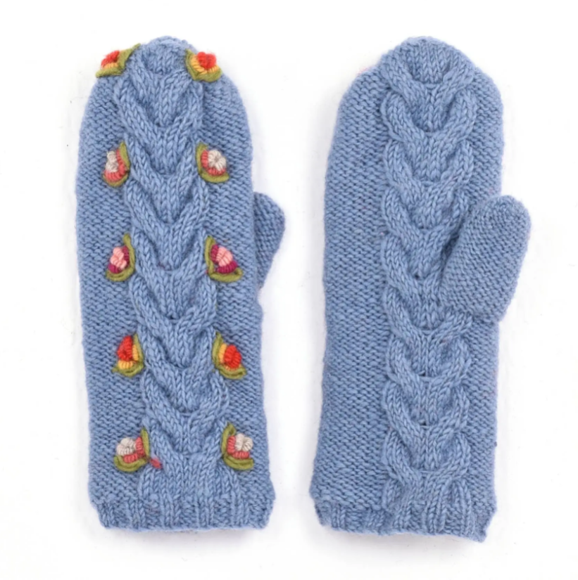 Ingrid Mittens Purple Cloud