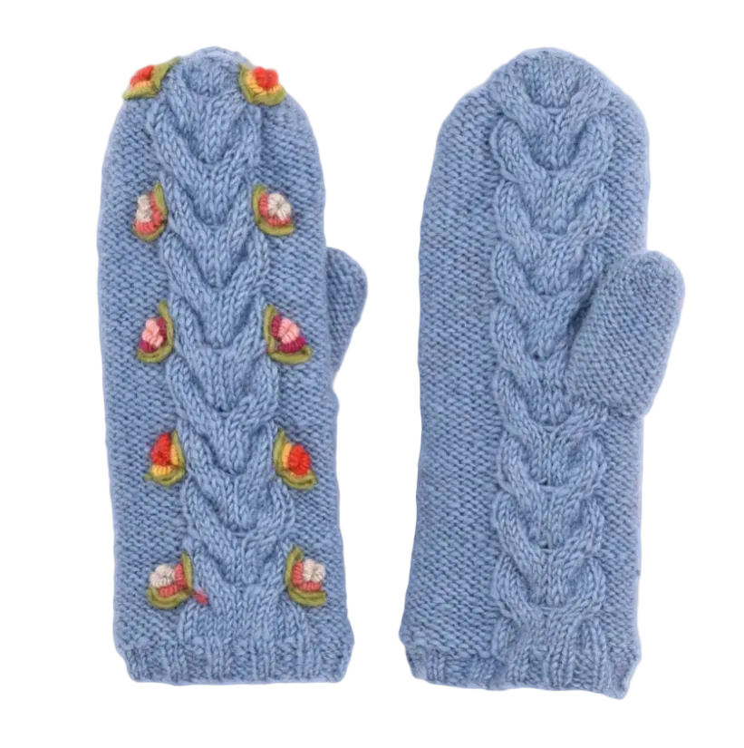 Ingrid Mittens Purple Cloud