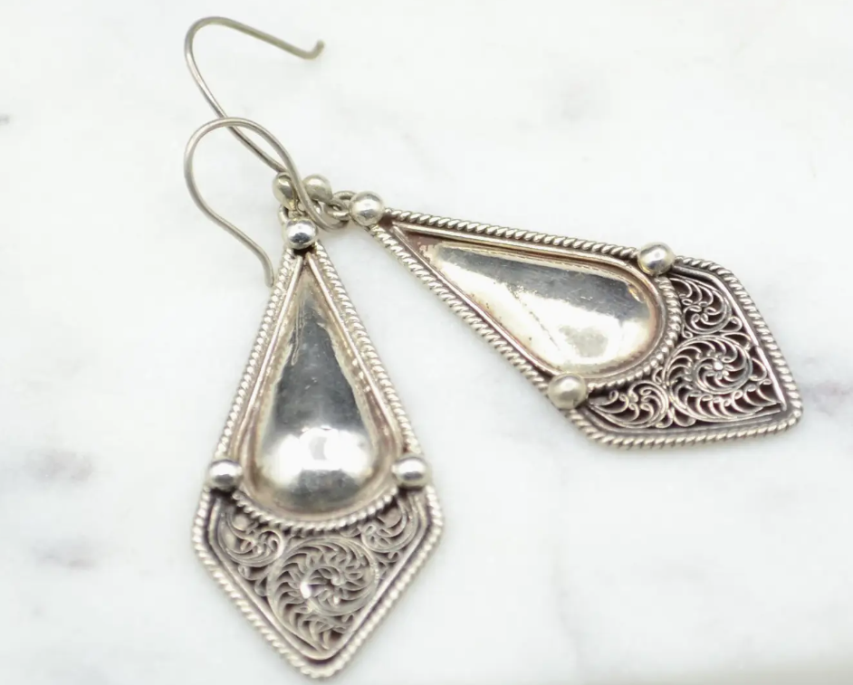 Stunning Silver Earrings