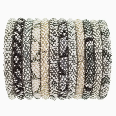 Roll-On Bracelets Platinum Assorted