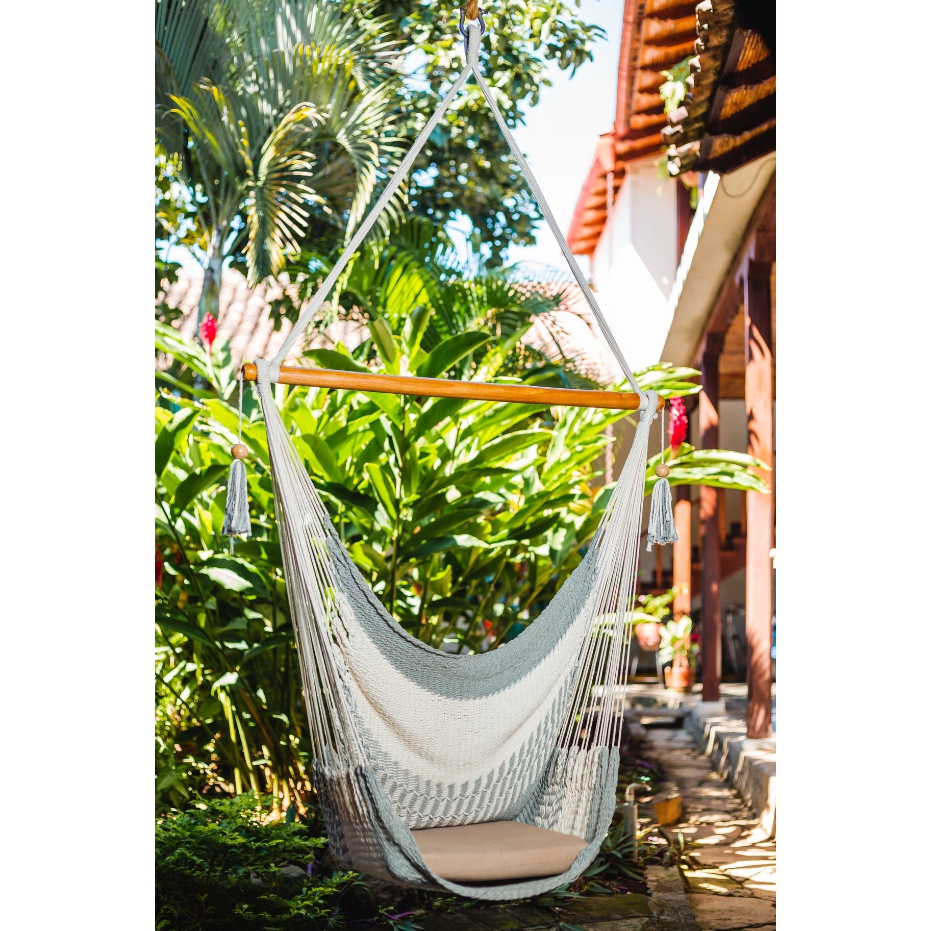 Hammock Chair Grey/Cream