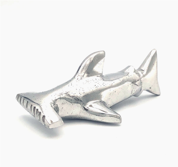 SALE Recycled Aluminum Hammerhead Shark