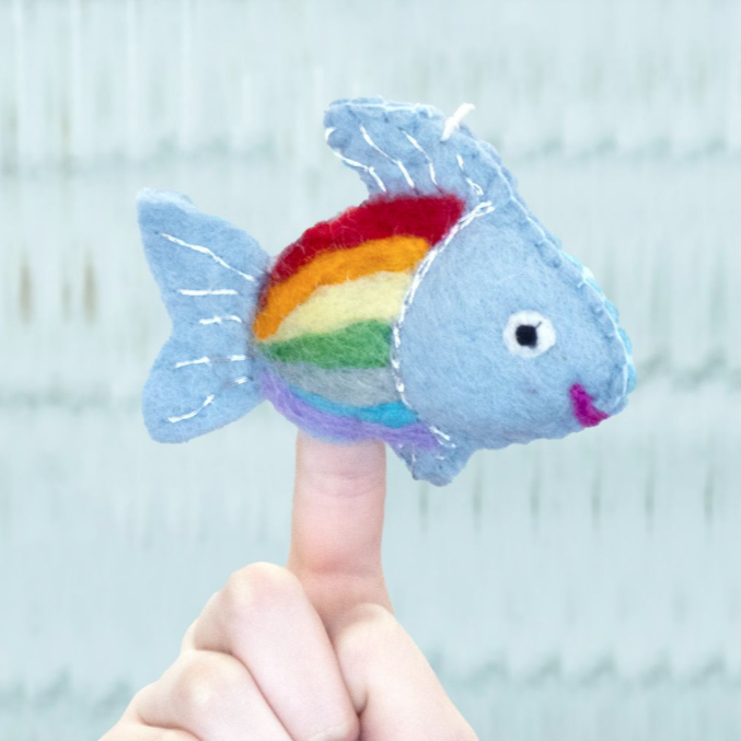 Rainbow Fish Ornament