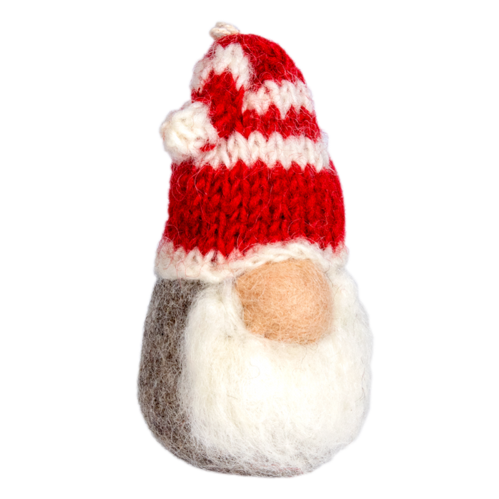 Red Gnome Ornament