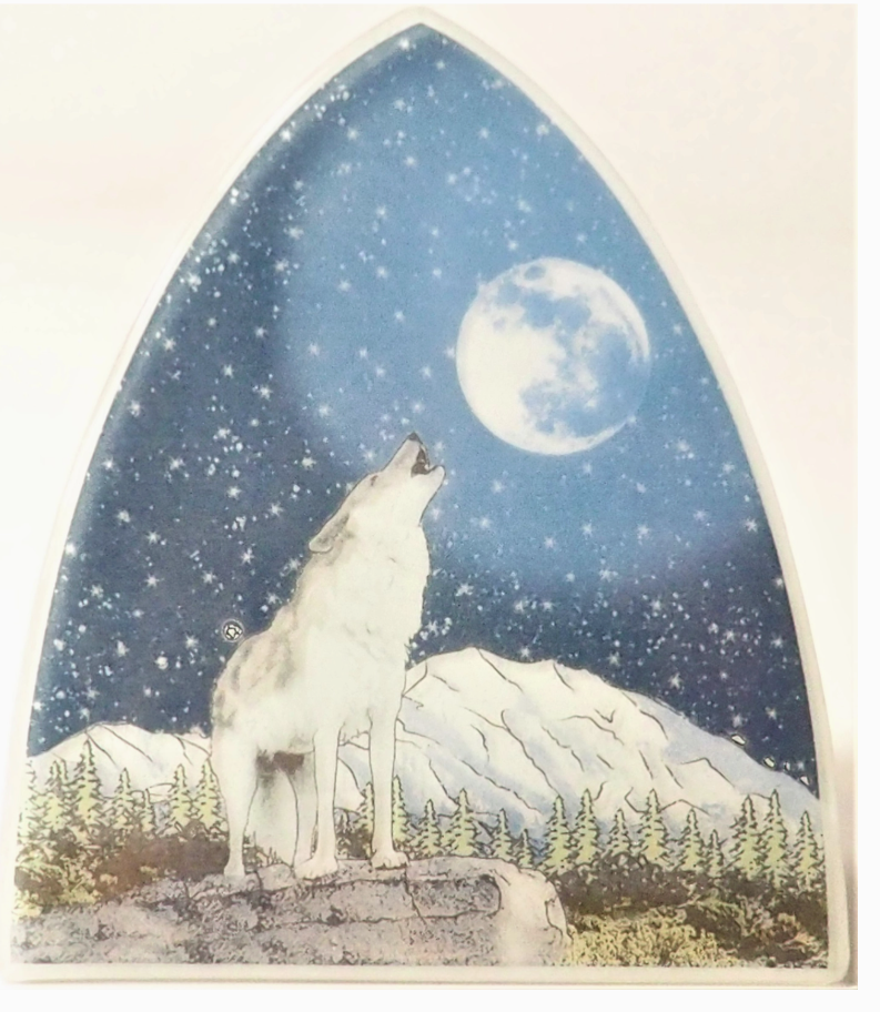 Handcrafted Recycled-Glass Night Light