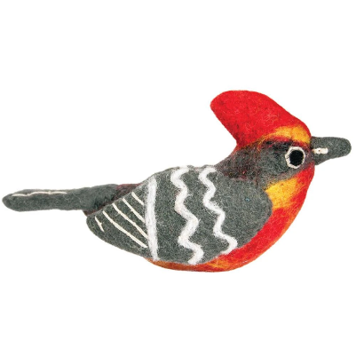 Vermillion Flycatcher Bird Ornament