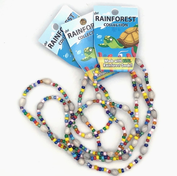 Kids Stretchy Rainforest Necklace