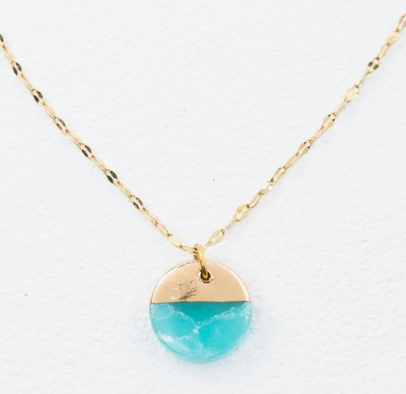 Refresh Necklace in Aqua